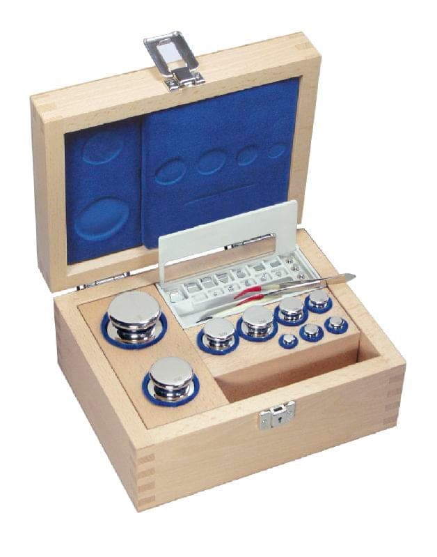 Calibrated Test Weights M1, F2, F1, E2, E1