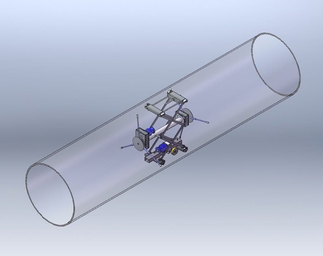 Roll Washer Robot - Roll Test