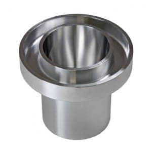 Viscosity flow cup calibration