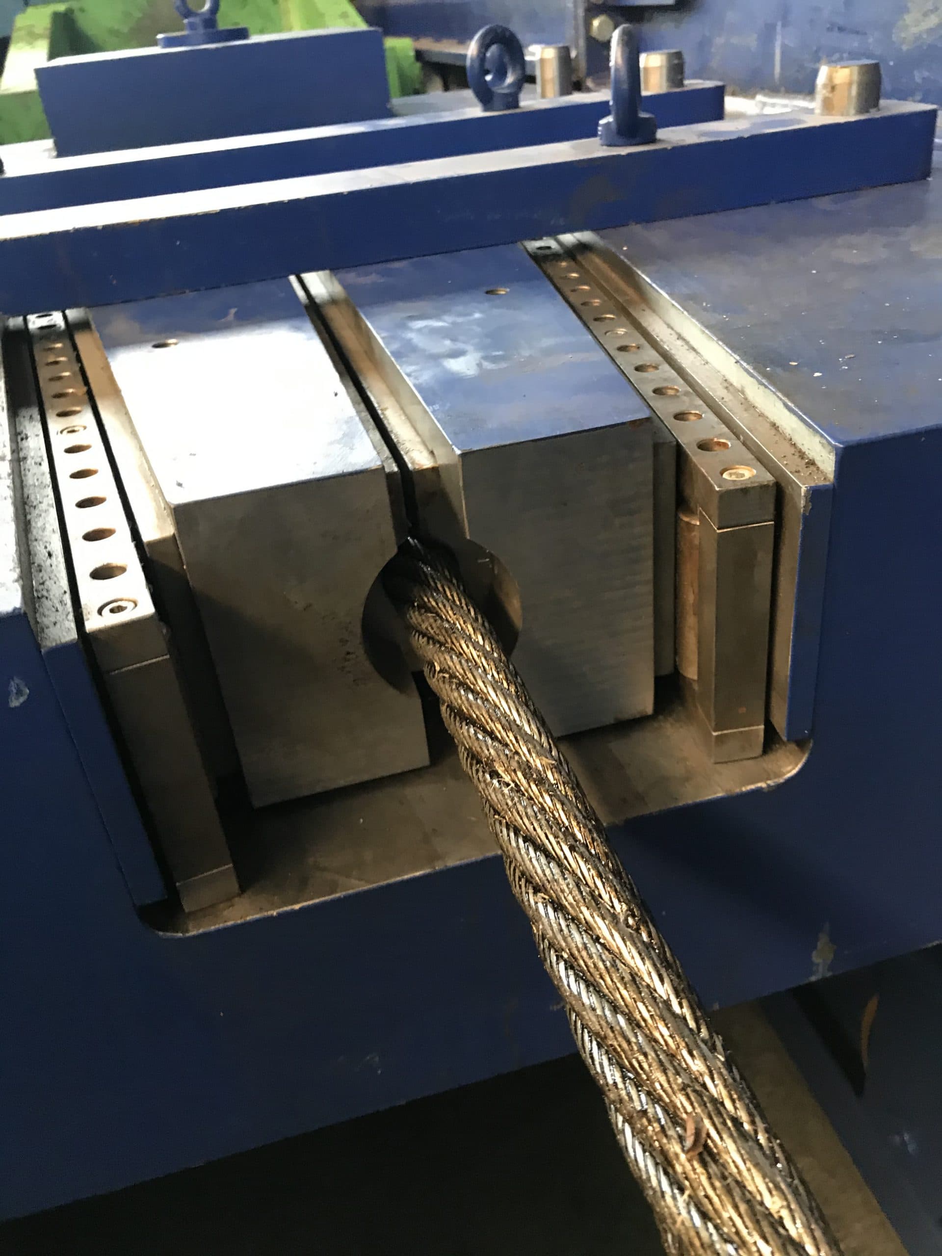 Wire Rope Tensile Testing Grips