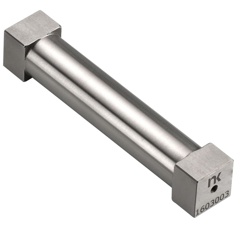 NEURTEK Baker Applicator with stainless steel cylindrical body and square end supports for uniform wet film application.