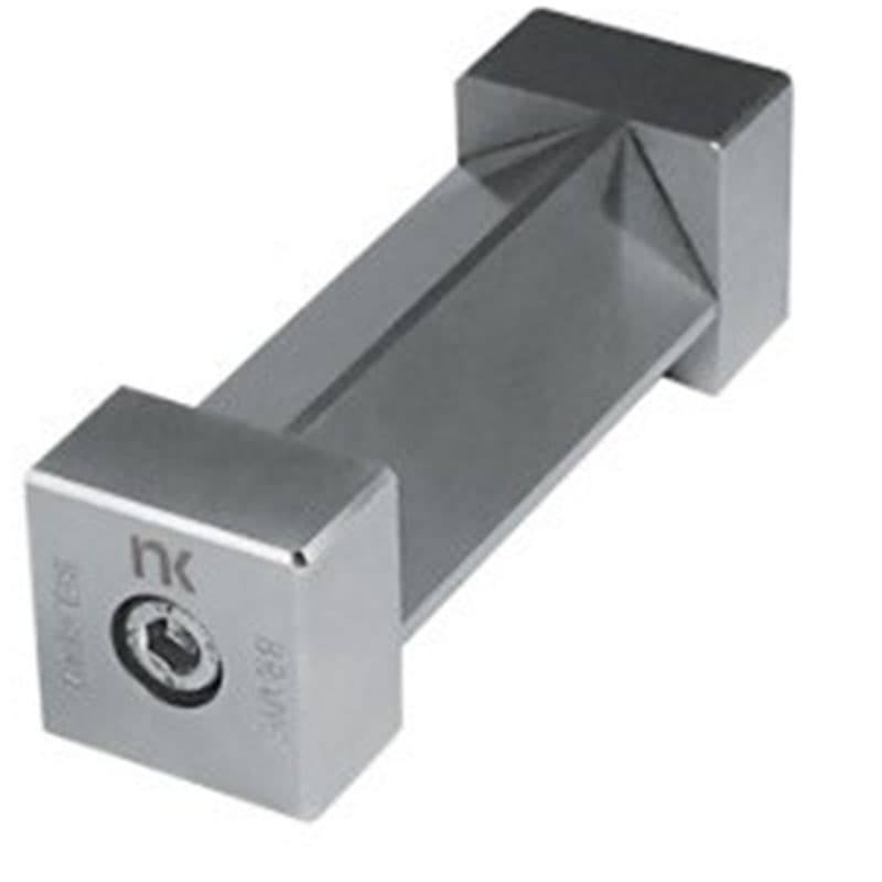 Stainless steel Bird film applicator with precision-machined application edges and raised end supports for uniform coating application.