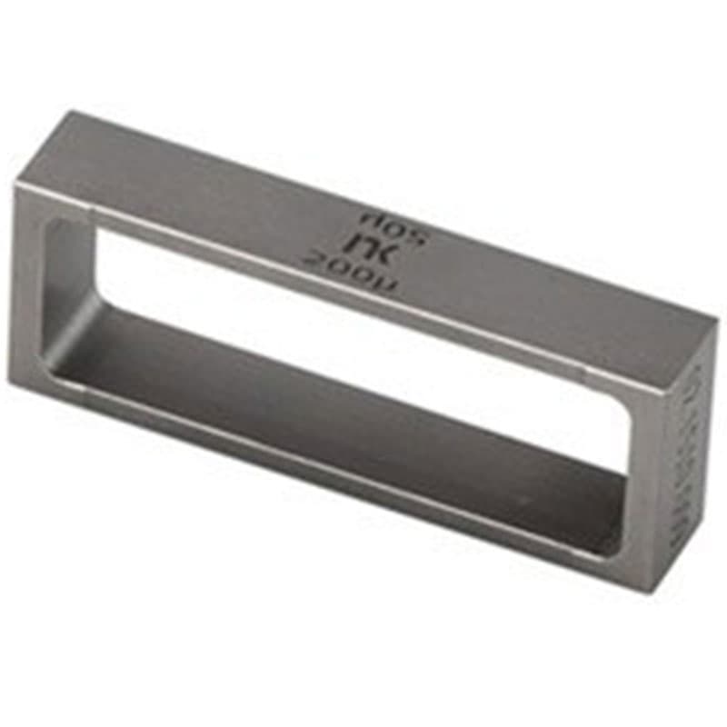 Stainless steel quadruplex film applicator with four precision-machined application gaps for producing uniform wet coating films.