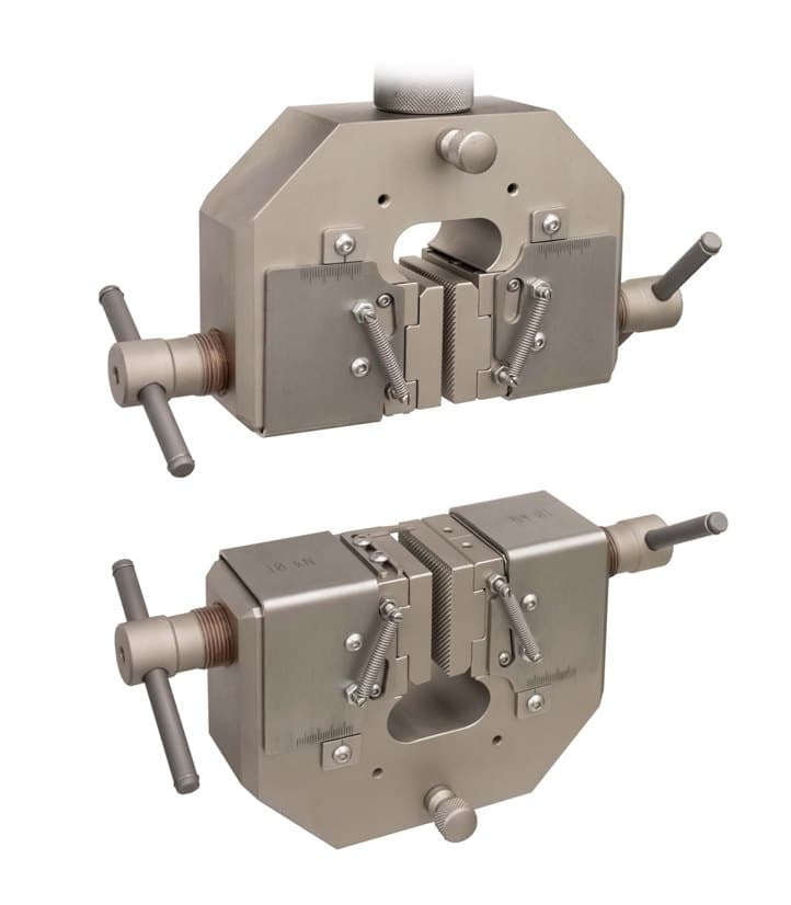 Screw Wedge Grip 10 kN For Difficult To Grip Samples
