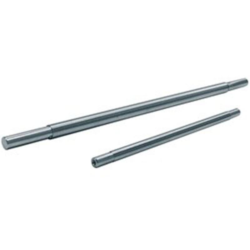 Two stainless steel wire bar coaters with cylindrical rods and metal handles for applying uniform paint, ink and coating films.